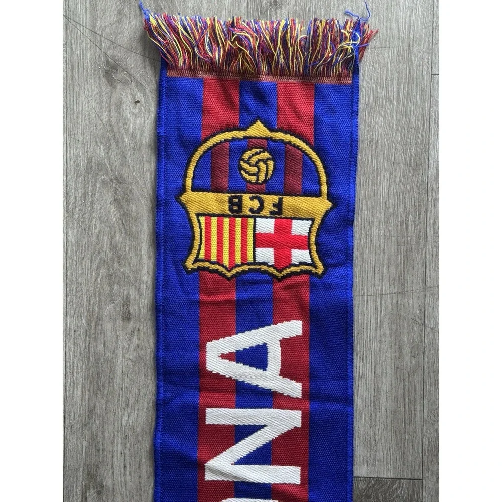 FC Barcelona FCB Soccer Scarf Blaugrana Football Fan Barçelona Barca